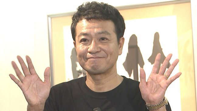  【 中山秀征 】　東京・銀座「鳩居堂」で書道展開催　「実はタレントで、ここでやった方はいないそうです」|TBS NEWS DIG