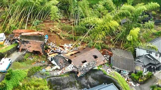 姶良市の土砂崩れ現場で死亡した女性　連絡取れていなかった住人と判明　鹿児島|TBS NEWS DIG