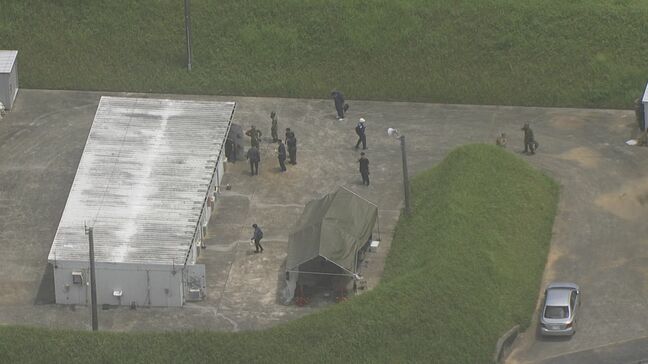【写真あり】不発弾保管庫で爆発 自衛隊員4人搬送も周辺地域への被害なし  沖縄・米軍嘉手納弾薬庫地区内|TBS NEWS DIG