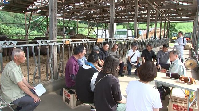 経営の安定化と所得向上に向け話し合う 内舘盛岡市長と和牛繁殖農家の座談会|TBS NEWS DIG