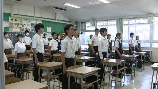 北九州市内の小中学校で始業式　友人と久しぶりの再会喜ぶ　福岡|TBS NEWS DIG
