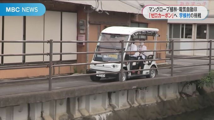 マングローブ植林に電気自動車　世界遺産の島からＣＯ２ゼロへの取り組み　奄美・宇検村　|　鹿児島のニュース｜MBC NEWS｜南日本放送