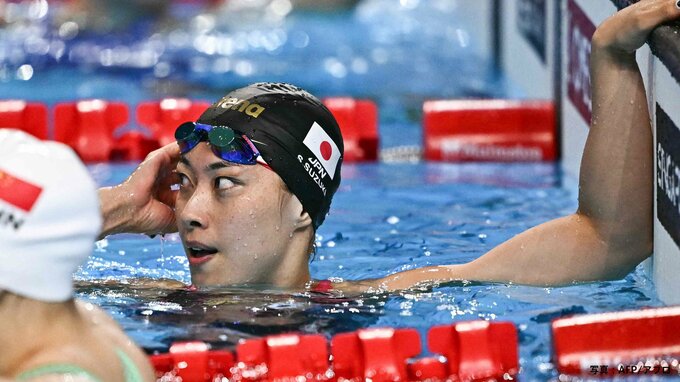 3種目出場の34歳・鈴木聡美、5度目の出場で初メダルへまずは100m平泳ぎで決勝進出　1分06秒12の全体6位【世界選手権】|TBS NEWS DIG