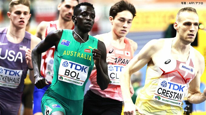 男子800m決勝でクレイ アーロン竜波が6位入賞 ！ 60ｍH準決勝では福部真子が7着でフィニッシュ【世界室内陸上】|TBS NEWS DIG