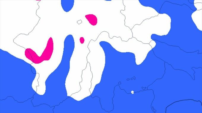 【雪の情報】山梨は11日 盆地でも積雪となる所が　長野は11日朝にかけ強い雪の降る所が　【大雪と雨のシミュレーション】　|　山梨のニュース | ＵＴＹテレビ山梨