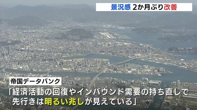「ポストコロナで先行きは明るい兆し」広島の景況感２か月ぶり改善　|TBS NEWS DIG