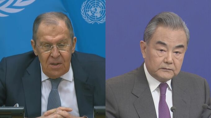 ロシア外相が訪中へ　首脳会談準備の可能性も