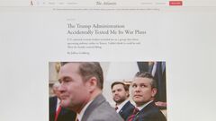 機密情報を「シグナル」で交換 トランプ政権幹部がフーシ派攻撃についてやりとり　雑誌編集長が偶然チャットに招待され判明| TBS CROSS DIG with Bloomberg