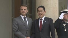日仏首脳会談　自衛隊と仏軍の訓練など「円滑化協定」交渉開始で合意| TBS CROSS DIG with Bloomberg