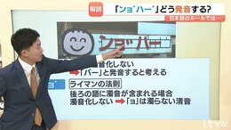 読めない看板「ンョ゛ハー゛」現役アナが読み方を考察　果たして読めるのか…愛媛|TBS NEWS DIG