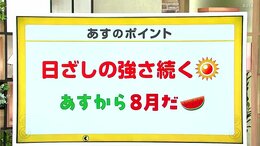 高知の天気　１日　晴れる時間続くも山沿いでにわか雨に注意　山岸拓気象予報士が解説|TBS NEWS DIG
