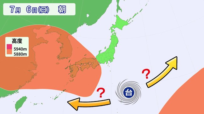 日本の南海上　台風の卵が発生しやすい状況　7月5日～8日ごろに沖縄接近のおそれも|TBS NEWS DIG
