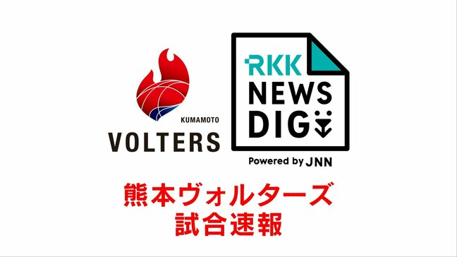 【速報】B2 熊本ヴォルターズ13連勝|TBS NEWS DIG