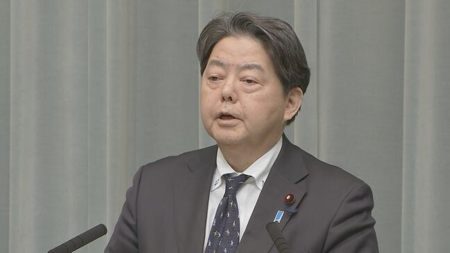 林官房長官、3月3日の会食で官邸職員は「通常業務の範囲を超えた対応は行っていない」 商品券配布問題|TBS NEWS DIG