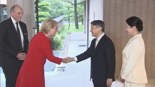 天皇皇后両陛下　ベルギーのアストリッド王女とロレンツ王子を皇居御所に招きお茶|TBS NEWS DIG