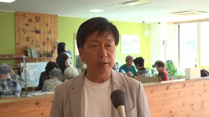 えんじょい組の開設について語るこども園の福田園長