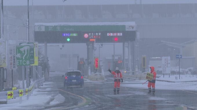 福井県内の北陸自動車道　通行止めが解除　|　石川県のニュース｜MRO北陸放送