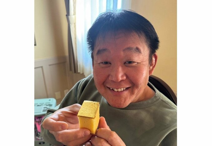 【花田虎上】　「金箔付き」カステラを堪能　「なんかお金持ちになった気分」　豪華おやつに満面の笑み|TBS NEWS DIG