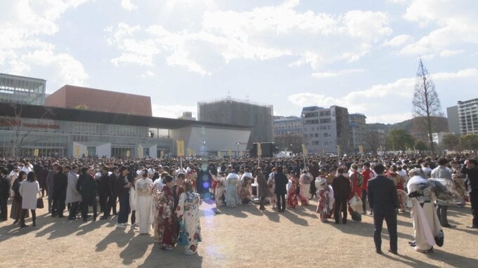 二十歳を祝う式典　16市町村で12日に開催　新成人は1万352人　大分　|　大分のニュース｜OBS NEWS｜大分放送