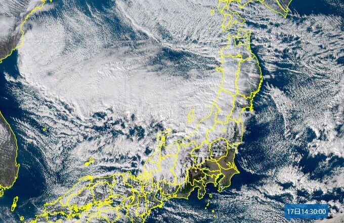 18日にかけ日本海の帯状の雨雲が次々と流入…北陸の平地は断続的な雨【雪と雨のシミュレーション 3時間ごと】北陸上空に強い寒気が流れ込み　大気の状態は非常に不安定へ　|TBS NEWS DIG