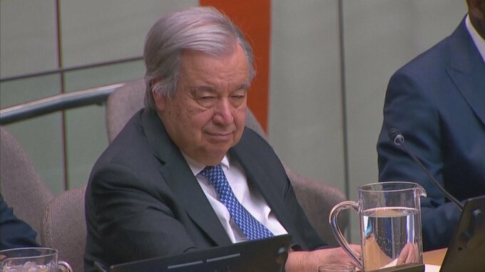 国連事務総長「民族浄化の回避を」 トランプ大統領の「ガザ住民移住案」に反対|TBS NEWS DIG