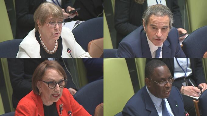 国連次期事務総長の後任選びスタート　候補者が所信表明　4人のうち2人が女性