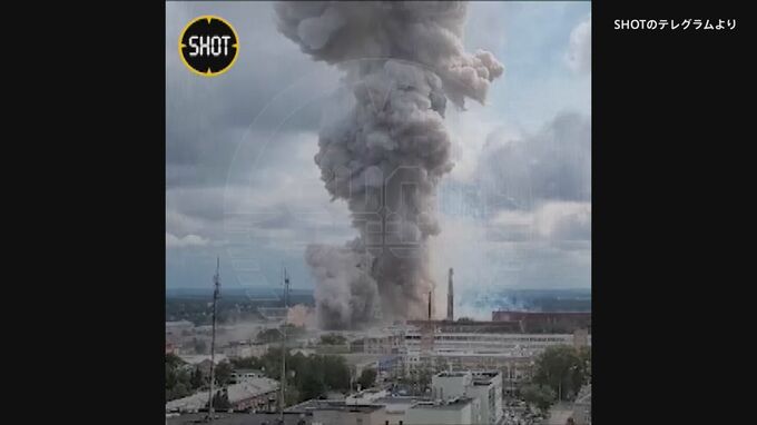 モスクワ郊外の工場で大規模爆発　50人以上が負傷　倉庫の火薬が爆発か|TBS NEWS DIG