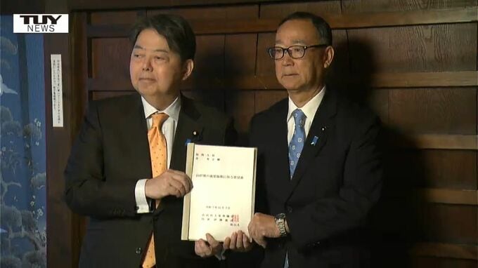 林総務大臣 山形市の地域活性化起業人と意見交換（山形）　|　山形のニュース│TUYテレビユー山形