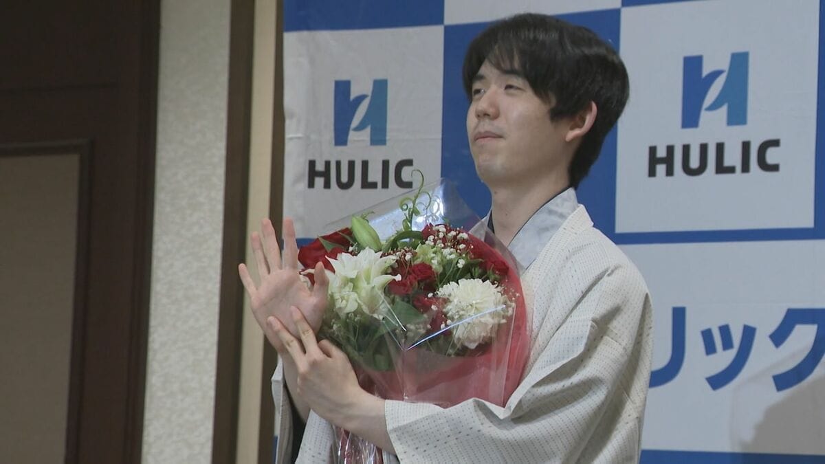 藤井聡太六冠（23）無傷の3連勝で7連覇達成 棋聖戦五番勝負 タイトル初挑戦の服部慎一郎七段（26）を退ける 藤井六冠は“公式戦14連勝”に 静岡・沼津市