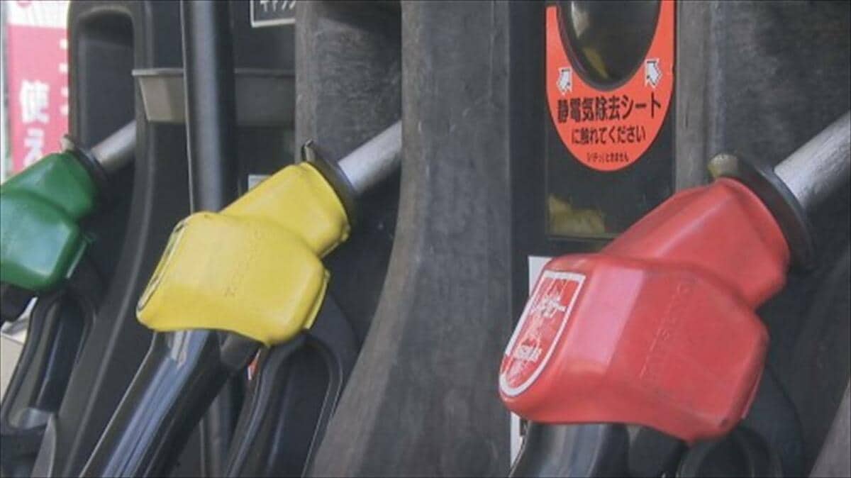 ガソリン価格は152.4円　10週連続値下がり　来週以降は値上がりが予想　山梨