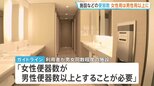 「女性便器の数を男性便器の数以上に」女性用トイレの行列問題受けトイレ設置に関するガイドライン公表 国土交通省|TBS NEWS DIG