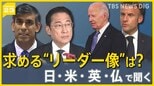 世界的な“選挙イヤー” 日・米・英・仏で聞く いま求める「リーダー像」は?各国で違い鮮明に… 日本は「あきらめ」も【news23】|TBS NEWS DIG