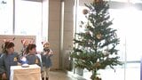 園児たちが参加　交通安全を呼びかけるクリスマスツリーの点灯式　盛岡市|TBS NEWS DIG