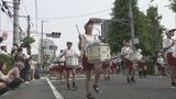 「感動でいっぱい」夏先取りの暑さの中、小学生が恒例の「鼓笛パレード」福島 | 福島のニュース│TUF