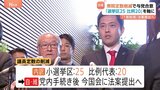 「小選挙区と比例代表あわせて1割」衆院議員定数削減めぐり“1年以内に結論出なければ” 自民・維新が合意|TBS NEWS DIG