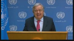 ハマス攻撃から1か月　国連事務総長が声明「人道目的の即時停戦」改めて呼びかけ| TBS CROSS DIG with Bloomberg