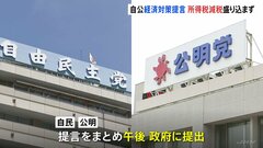 「所得税」減税は盛り込まれず　自民党・公明党が経済対策の提言まとめ政府に提出へ| TBS CROSS DIG with Bloomberg