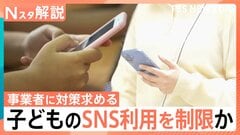 【賛成？反対？】子どものSNS利用 日本でも規制を議論、親からは不安の声【Nスタ解説】| TBS CROSS DIG with Bloomberg
