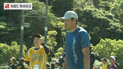 元福岡ソフトバンクホークス 内川聖一さん・攝津正さん 長崎県対馬市で
