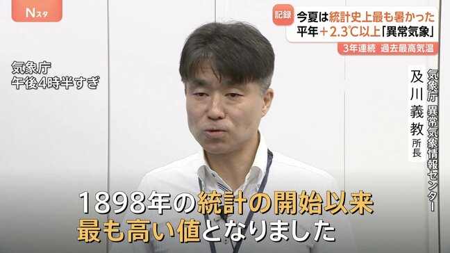 今年の夏は「統計史上最も暑かった」 9月以降も猛烈な暑さ続く　学校現場も対応苦慮…児童の外遊び中止も|TBS NEWS DIG