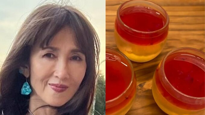 【工藤静香】　「熟している山桃の美味しこと」 庭の恵みで作る二層ゼリーの魅力を紹介|TBS NEWS DIG