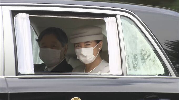 両陛下 武蔵陵墓地を参拝 6月のインドネシア公式訪問を報告のため|TBS NEWS DIG