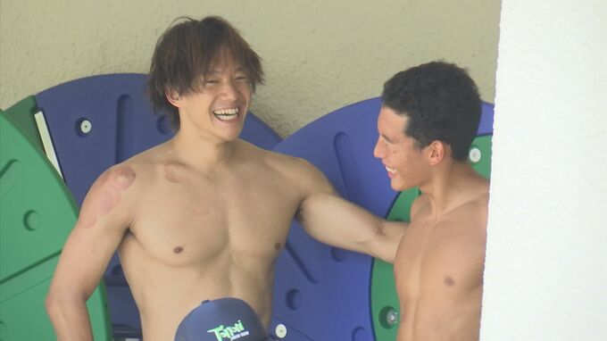 東京五輪日本代表・武良竜也選手　地元の競泳大会にサプライズ出場…圧勝　「肩のケガ」から復帰、パリ五輪へ再始動　|　BSSニュース | BSS山陰放送