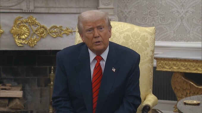 トランプ大統領「とても前向きのように思える」　“一時停戦案”めぐるプーチン大統領の発言受け|TBS NEWS DIG