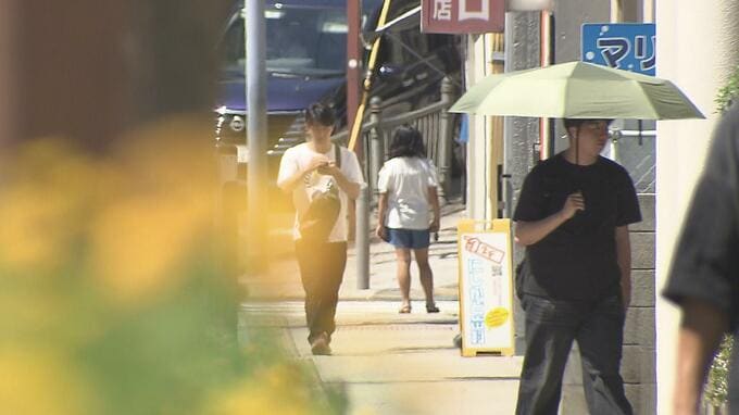 10代女性、交差点で座り込み動けない…庭でぐったり…熱中症疑いで8人救急搬送　長崎|TBS NEWS DIG