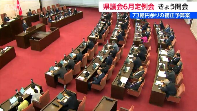 3期目の花角英世知事当選後初の県議会開会　およそ73億9000万円の補正予算案提出　新潟県|TBS NEWS DIG