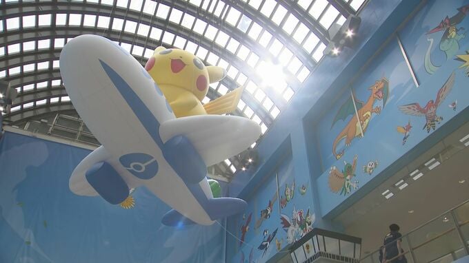 「ポケモン空港」1か月で9万人来場 “ポケモン効果”で去年同時期の4.5倍 知事「大きな効果あった」|TBS NEWS DIG