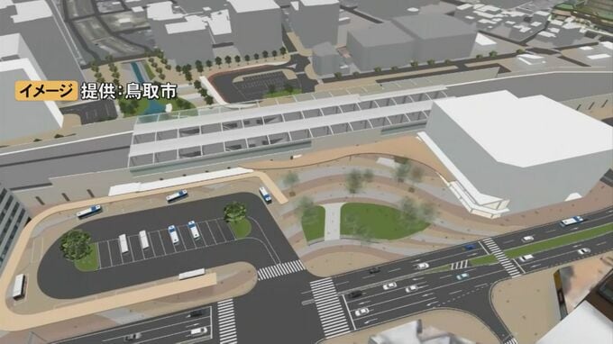JR鳥取駅周辺再整備計画…オープンハウス型説明会が始まる　デザインコンセプトは「風紋」鳥取・鳥取市|TBS NEWS DIG