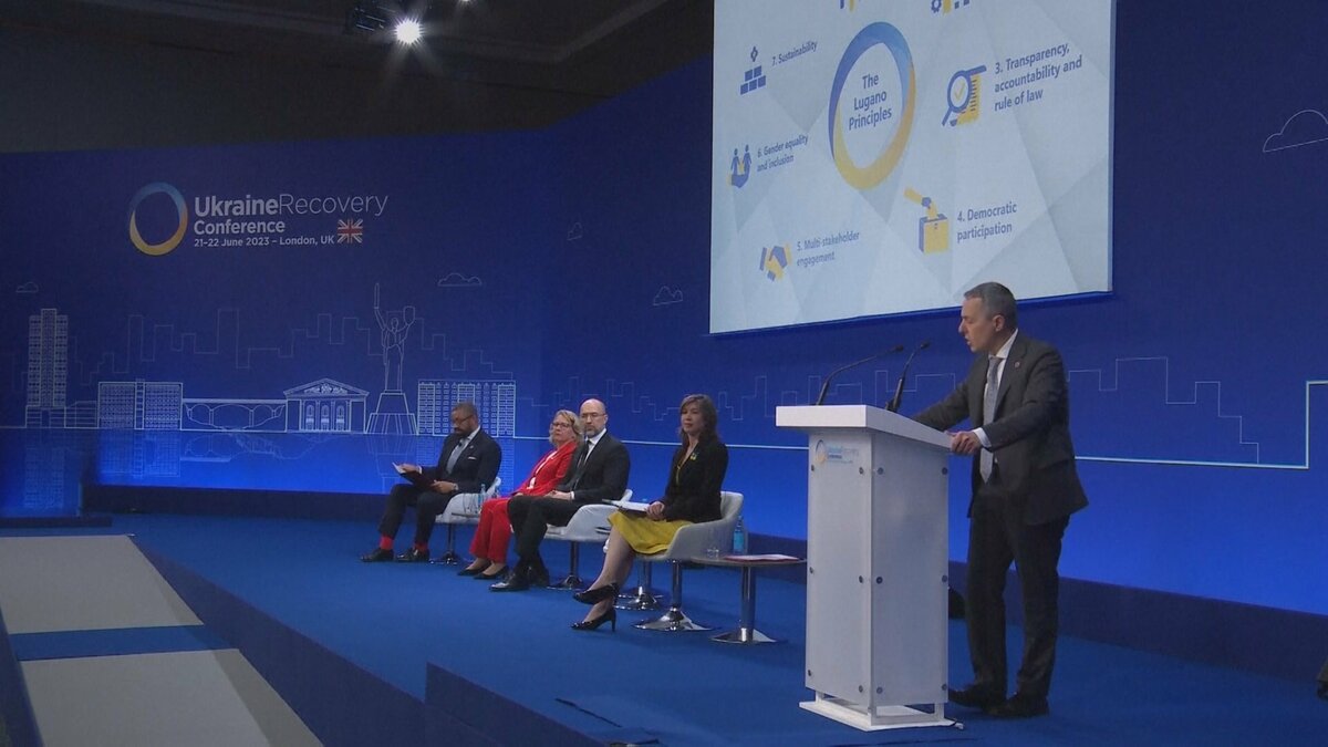 ウクライナ復興会議閉幕 支援総額約8兆5000億円に TBS NEWS DIG