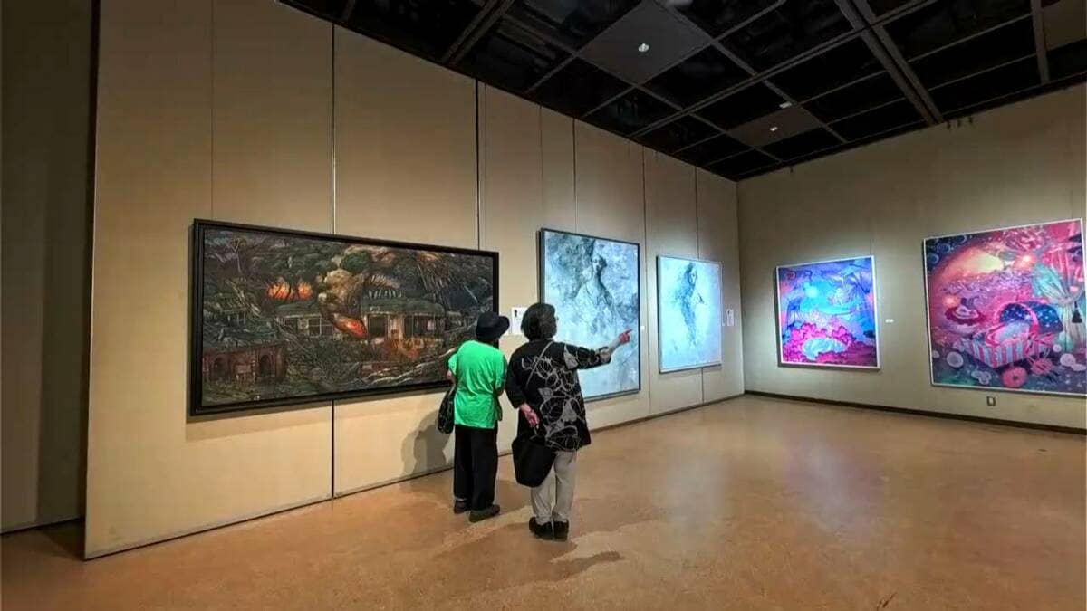 「多様な表現を楽しんで」鹿児島二紀展　油絵など22人それぞれの価値観表現し33点　10月14日から東京「二紀展」にも展示　鹿児島